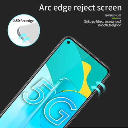 For Huawei Honor 30S 5G PINWUYO 9H 2.5D Full Screen Tempered Glass Film(Black) - Honor Tempered Glass by PINWUYO | Online Shopping UK | buy2fix