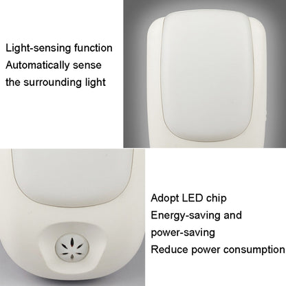 A72 Intelligent LED Sensor Night Light, Plug:US Plug(Green) - Sensor LED Lights by buy2fix | Online Shopping UK | buy2fix