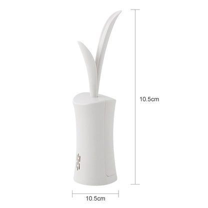 Creative Grass Shape Toilet Brush Bathroom Long Handle Toilet Brush(White) - Cleaning Tools by buy2fix | Online Shopping UK | buy2fix