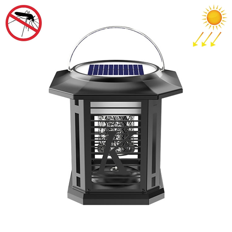 Outdoor Solar Waterproof Mosquito Lamp Mosquito Repellent, Color:TM02 Black - Outdoor Insect Repellent by buy2fix | Online Shopping UK | buy2fix