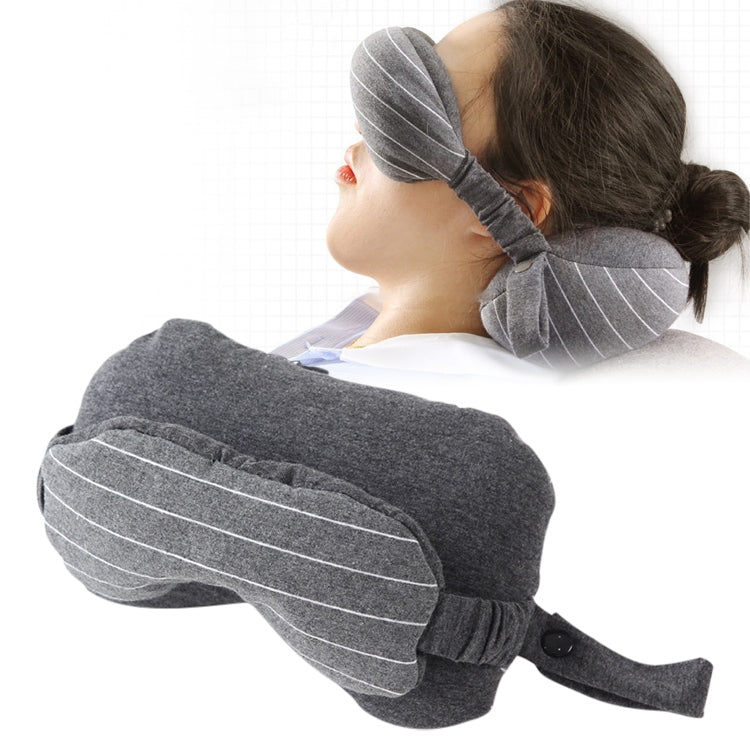 Business Travel Portable Pillow Eye Protection(Dark Grey) - Cushions & Pillows by buy2fix | Online Shopping UK | buy2fix