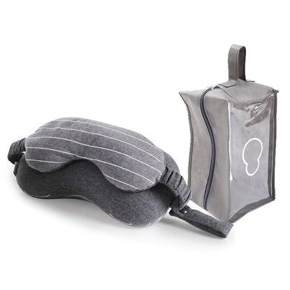 Business Travel Portable Pillow Eye Protection(Dark Grey) - Cushions & Pillows by buy2fix | Online Shopping UK | buy2fix