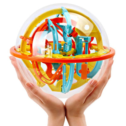 101212 100 Levels Intelligence Breakthrough Maze Ball Magic Ball Portable Children Toy - Math Toys by buy2fix | Online Shopping UK | buy2fix