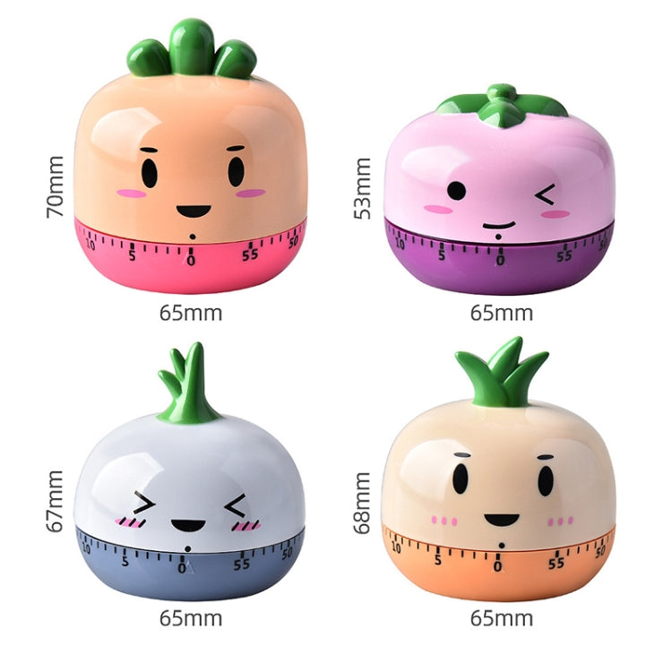 Kitchen Mechanical Timer Cartoon 60 Minutes Timer Baking Cooking Reminder(Pineapple) - Digital Countdown by buy2fix | Online Shopping UK | buy2fix