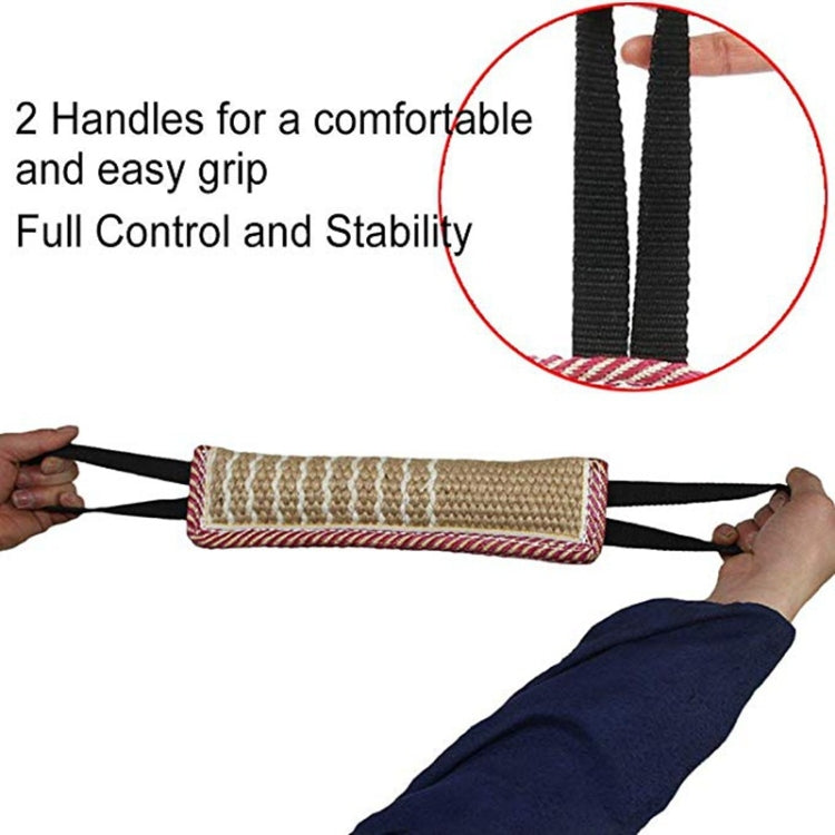 Dog Training Hemp Bite Stick Dog Bite Stick Dog Training Supplies(A3) - Training Aids by buy2fix | Online Shopping UK | buy2fix