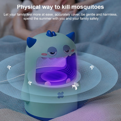 Small Monster Mosquito Lamp USB Photocatalyst Home Bedroom Physics Mosquito Repellent(Pink) - Repellents by buy2fix | Online Shopping UK | buy2fix