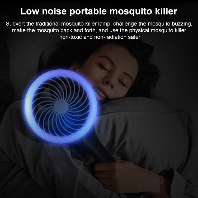 Household Mosquito Swatter And Mosquito Lamp Inhalation Type Outdoor Mosquito Repellent, Colour: Mosquito Swatter White - Repellents by buy2fix | Online Shopping UK | buy2fix