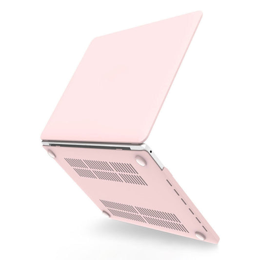 For MacBook Retina 12 A1534 Hollow Cream Style Laptop Plastic Protective Case(Rose Pink) - MacBook Cases by buy2fix | Online Shopping UK | buy2fix