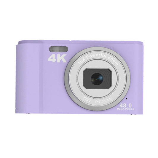 DC303A 2.8-Inch 4K 16X Zoom HD Digital Camera Mini Children Photography Camera AU Plug(Purple Blue) - Children Cameras by buy2fix | Online Shopping UK | buy2fix