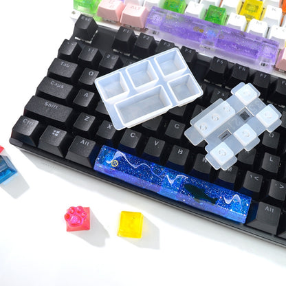 2 PCS DIY Keycap Silicone Mold OEM Mechanical Keyboard Silicone Mold, Style: MD3521 - Arts & Crafts by buy2fix | Online Shopping UK | buy2fix