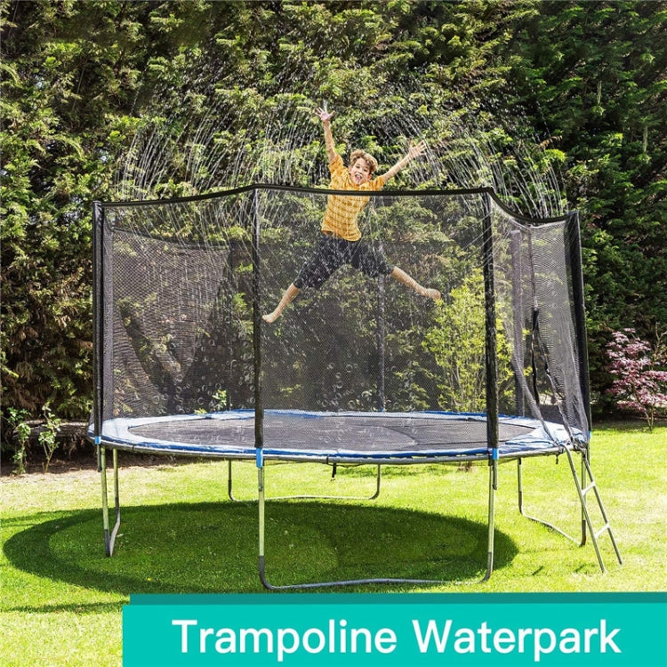 SSQ-B12M Garden Trampoline Watering Sprinkler, Specification: Yellow 8m - Watering & Irrigation by buy2fix | Online Shopping UK | buy2fix