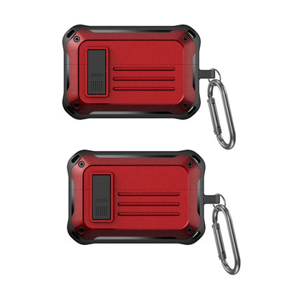 2pcs Bluetooth Earphone Storage Dust Cover For Sony WF-1000XM4(Red) - Sony Earphone Case by buy2fix | Online Shopping UK | buy2fix