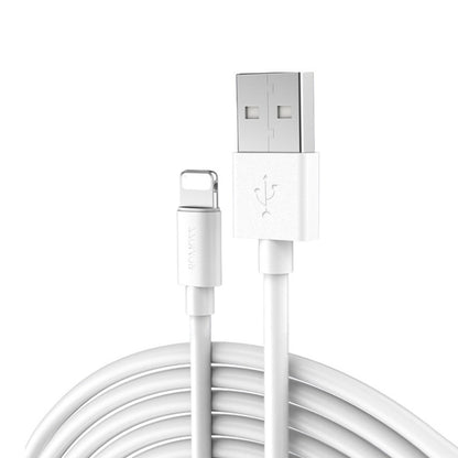 ROMOSS CB12 2.4A Mobile Phone USB Charging Data Cable for iPhone, Length: 1m - Normal Style Cable by ROMOSS | Online Shopping UK | buy2fix