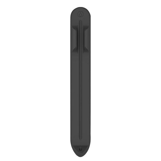 CY112 Stylus Silicone Magnetic Absorption Pen Holder For Apple Pencil1/2(Black) - Pencil Accessories by buy2fix | Online Shopping UK | buy2fix