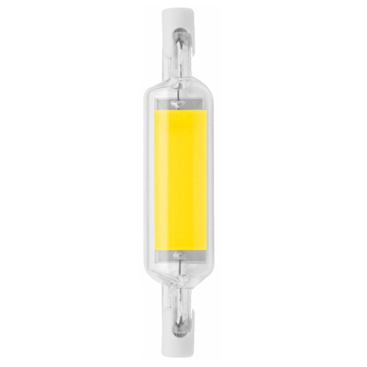 78MM 10W R7S LED COB Dimmer Glass Lamp Double-end Horizontal Plug-in Light(110V Cold White Light) - LED Blubs & Tubes by buy2fix | Online Shopping UK | buy2fix