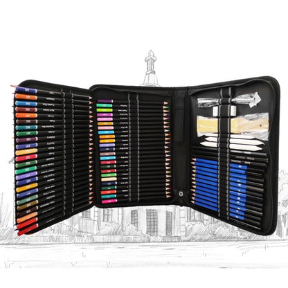 70pcs/set Sketch Color Pencil Set Art Student Drawing Kit - Art Supplies by buy2fix | Online Shopping UK | buy2fix