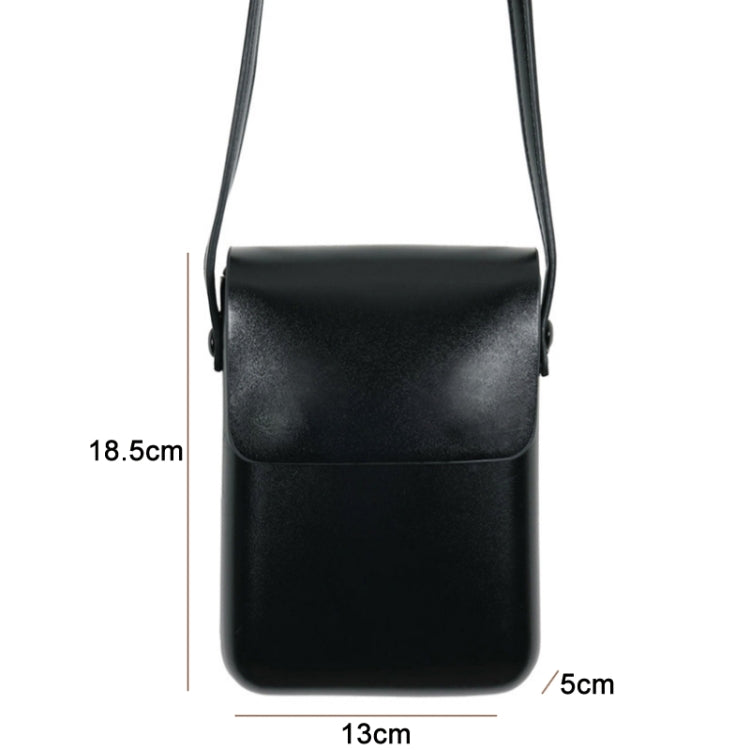 Fashion Versatile Vertical Models Single Shoulder Crossbody Mobile Phone Bag, Color: Black - Single-shoulder Bags by buy2fix | Online Shopping UK | buy2fix