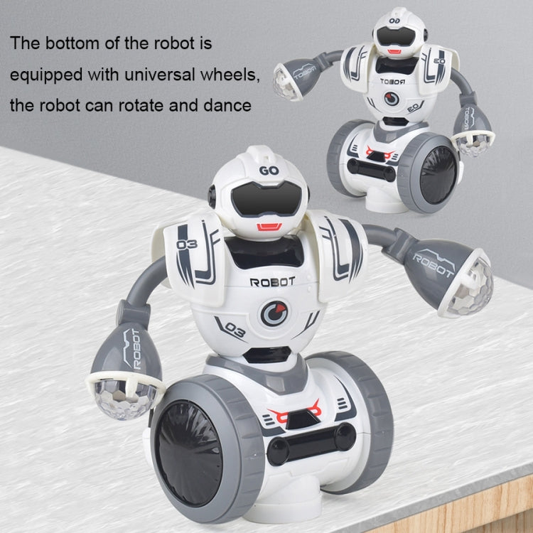 Intelligent Early Education Sound and Light Mechanical Robot Toys, Color: 2 Green - RC Robots by buy2fix | Online Shopping UK | buy2fix