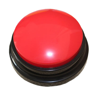 Pet Communication Button Dog Vocal Box Recording Vocalizer, Style: Recording Model(Red) - Training Aids by buy2fix | Online Shopping UK | buy2fix