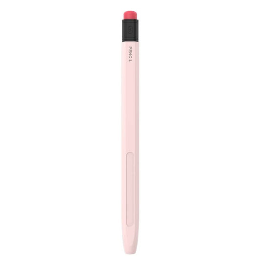 For Apple Pencil 1 AhaStyle PT180-2 Silicone Protective Case Anti-Slip And Anti-Drop Capacitive Pen Case(Pink) - Pencil Accessories by AhaStyle | Online Shopping UK | buy2fix