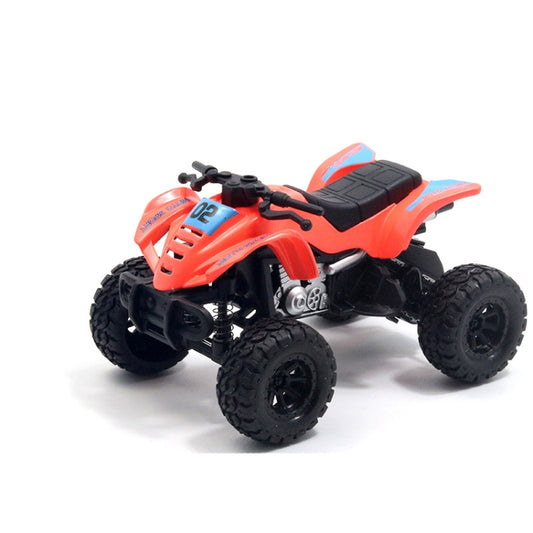 1:36 Simulated Beach Four-wheel Off-road Motorcycle Model Children Toy Car(Red) - Model Toys by buy2fix | Online Shopping UK | buy2fix