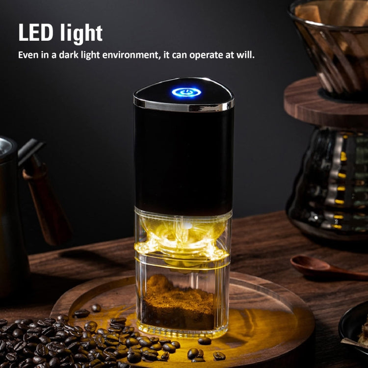 Coffee Electric Grinder Magnetic Snap-on Stainless Steel Blades Kitchen Gadgets(White) - Coffee Tools by buy2fix | Online Shopping UK | buy2fix