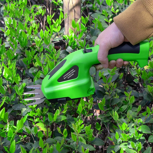 HILDA 3 In 1 Motorized Fence Trimmer Li-Ion Pruning Tools, Voltage: 3.6V - Burin &Cutting Knife by HILDA | Online Shopping UK | buy2fix