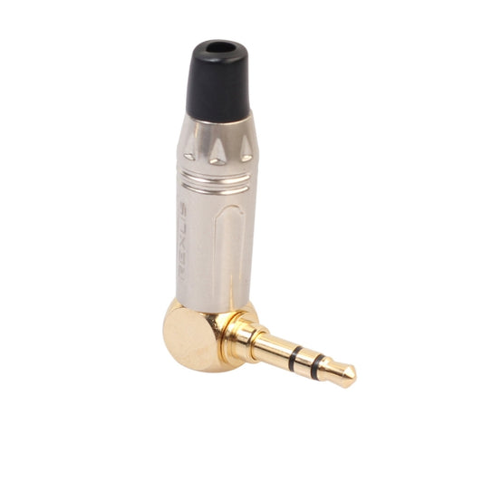 Zinc Alloy L-Shaped 90 Degree 3.5mm Stereo Headset Wire Welding Plug - Audio Adapter by buy2fix | Online Shopping UK | buy2fix