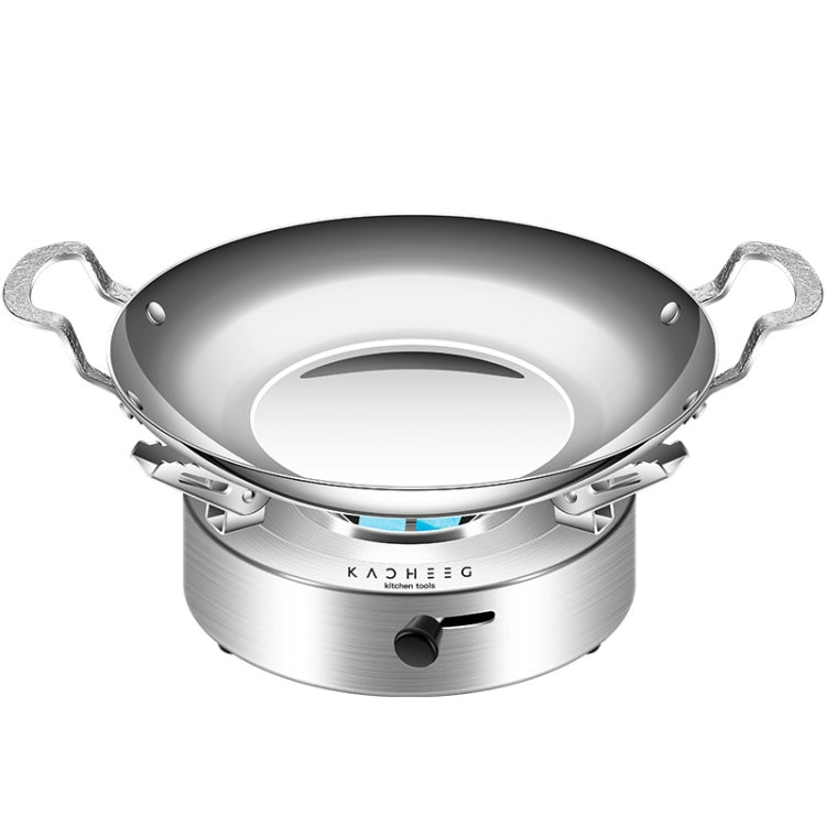 Kacheeg Stainless Steel Alcohol Dry Cooker Single Person Small Stove Boiler, Diameter: 22cm(Pot+Alcohol Stove) - Soup & Stock Pots by Kacheeg | Online Shopping UK | buy2fix