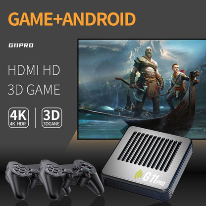 G11 PRO Game Machine TV Box Dual System HDMI HD 4K Retro Arcade, Style: 256G 60,000+ Games - Pocket Console by buy2fix | Online Shopping UK | buy2fix