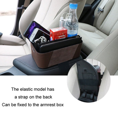 Car Multifunctional Dashboard Armrest Box Water Cup Storage Box, Color: Large Black - Stowing Tidying by buy2fix | Online Shopping UK | buy2fix