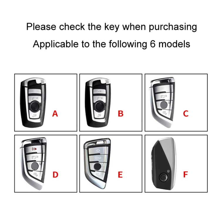 For BMW Car Key Cover Multifunctional Keychain Anti-Lost Number Plate, Style: B - Car Key Cases by buy2fix | Online Shopping UK | buy2fix