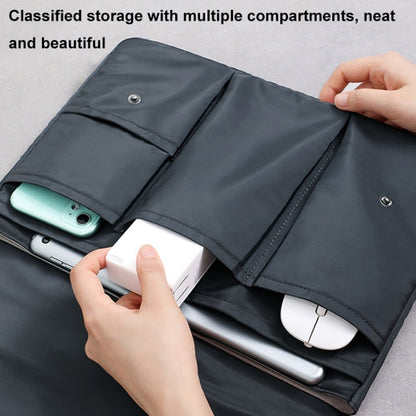 Multi-layer Waterproof and Shock-absorbing Laptop Sleeve Laptop Storage Bag, Size: 13 inch(White) - 13.3 inch by buy2fix | Online Shopping UK | buy2fix