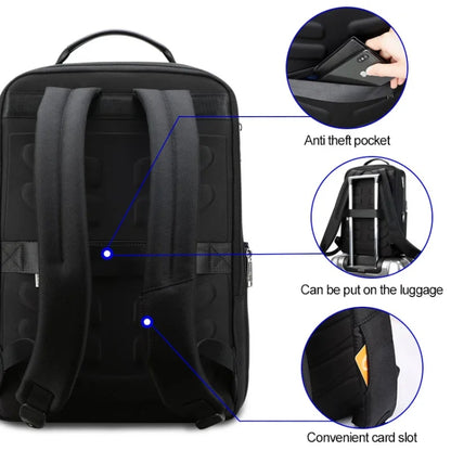 Bopai 61-18911 Large Capacity Waterproof Travel Laptop Backpack With USB+Type-C Port, Color: Deluxe - Backpack by Bopai | Online Shopping UK | buy2fix