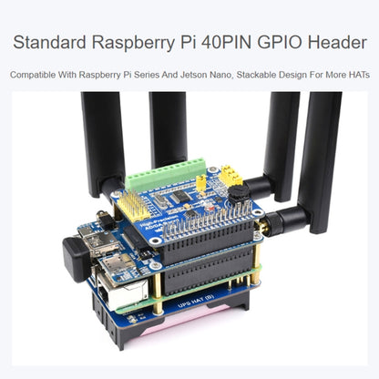 Waveshare SIM8262E-M2 5G HAT For Raspberry Pi, Quad Antennas 5G NSA, 5G/4G/3G Compatible(23254) - Wireless Routers by Waveshare | Online Shopping UK | buy2fix