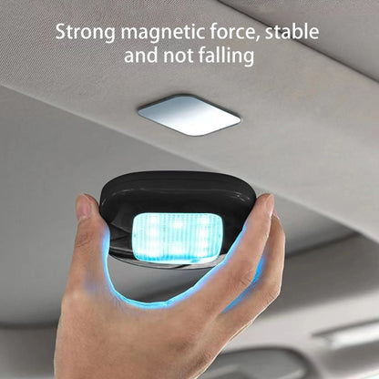 Car USB Charging Strong Magnetic Roof Reading LED Light(Black) - Dome Lights by buy2fix | Online Shopping UK | buy2fix
