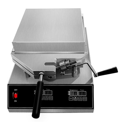 Japanese Paper Thin Seafood Cracker Pancake Machine EU Plug 220V 2800W - Bulit-in Ovens & Accessories by buy2fix | Online Shopping UK | buy2fix