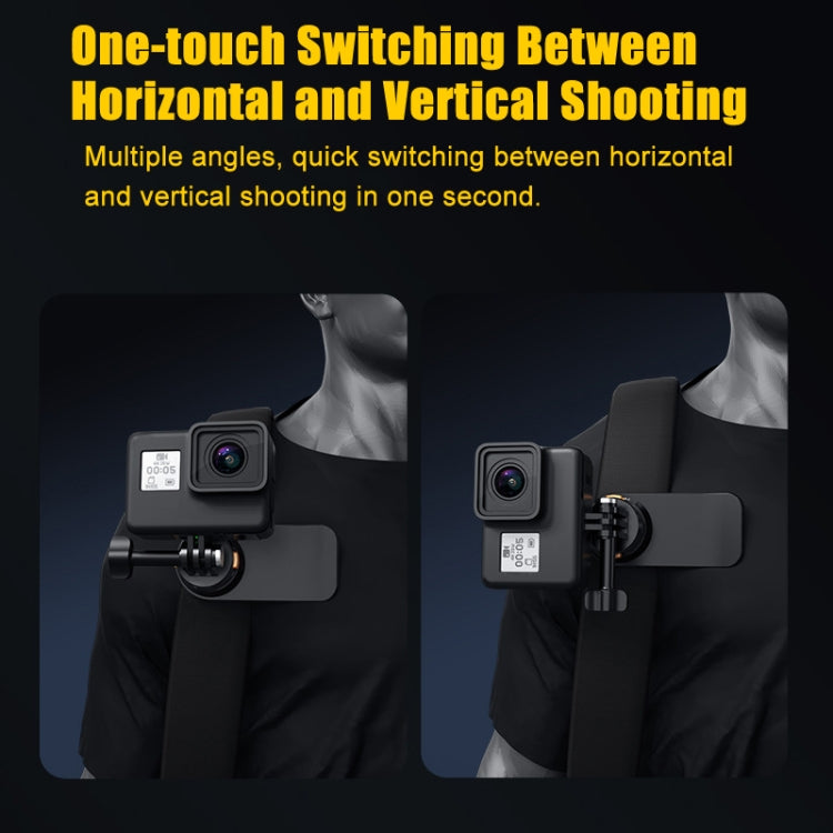 Universal Magnetic Quick-release Backpack Clip for Sports Cameras, Spec: Standard Edition - Backpack Clip by buy2fix | Online Shopping UK | buy2fix