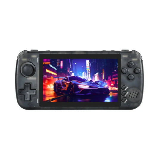 POWKIDDY X39 Pro 4.5 Inch Retro Handheld Game Console  ATM7051 Quad-Core Support HD TV Out 64G(Black Transparent) - Pocket Console by POWKIDDY | Online Shopping UK | buy2fix