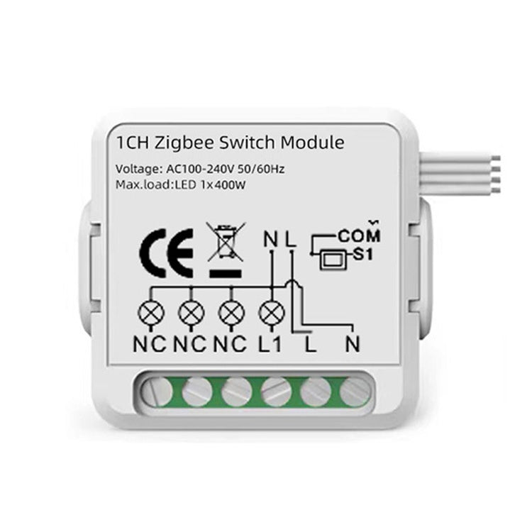 1CH Zigbee Smart Switch Module For Alexa / Google Home / Tuya Smart Life APP - Smart Switch by buy2fix | Online Shopping UK | buy2fix