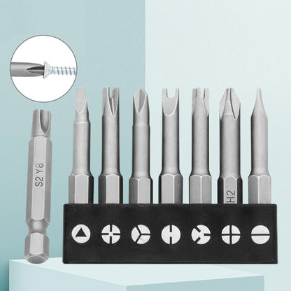 7pcs / Set Profile Bit Chrome Vanadium Steel Bit Set Appliance Repair Electrical Drill Accessories With Magnetic - Drill & Drill Bits by buy2fix | Online Shopping UK | buy2fix