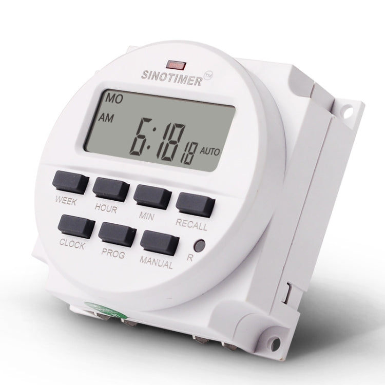 SINOTIMER TM618N-3 24V 7 Days Weekly Programmable Digital Electronic Timer Switch - Switch by SINOTIMER | Online Shopping UK | buy2fix