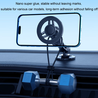 Magsafe Car Magnetic Rotating Adjustable Mobile Phone Holder(Black) - Car Holders by buy2fix | Online Shopping UK | buy2fix