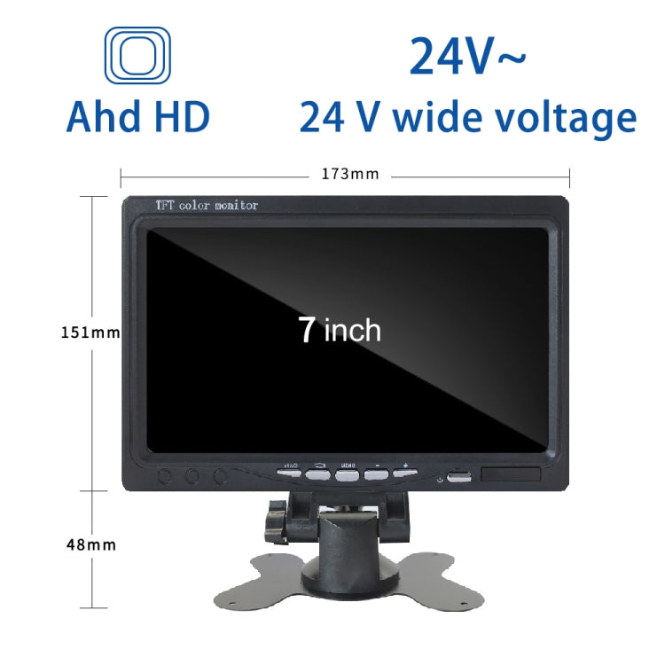 7 Inch Two-Way Display With Reverse Detection Digital Radar(PZ904) - Radar Detectors by buy2fix | Online Shopping UK | buy2fix