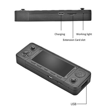 X9 Ultra Video Game Stick Console With 2.4G Double Wireless Controller 64GB 37000+ Games - Pocket Console by buy2fix | Online Shopping UK | buy2fix