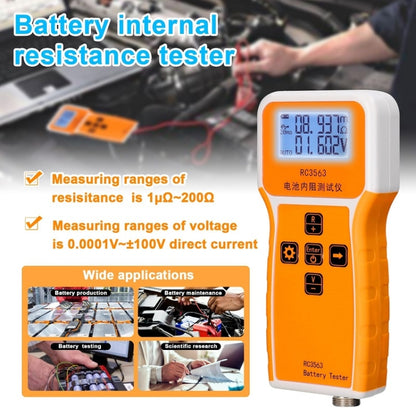 High-Precision Battery Voltage Internal Resistance Tester, Specifications: Host+Clip - Battery & Resistance Tester by buy2fix | Online Shopping UK | buy2fix