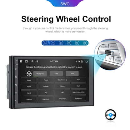 10.1inch Android 13.0 Dual Butt Universal Wireless Carplay Car Navigation Center Control All-In-One Monitor(Standard+AHD Camera) - Car MP3 & MP4 & MP5 by buy2fix | Online Shopping UK | buy2fix