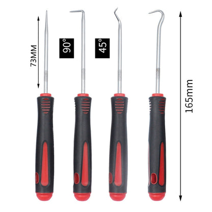 4pcs /Set Auto Oil Seal Screwdrivers O-Ring Seal Gasket Puller Remover Pick Hooks Tire Repair Tool - Tire Repair & Installation Tools by buy2fix | Online Shopping UK | buy2fix