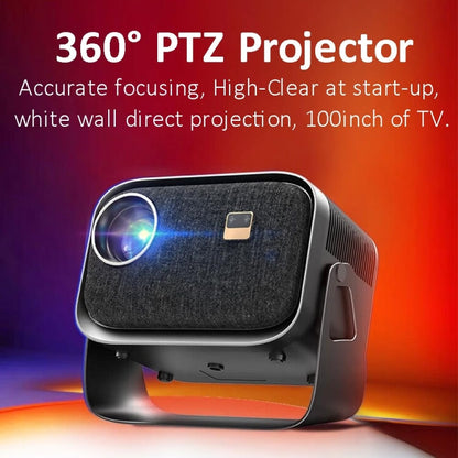 Same Screen Version For Mobile Phone Portable Mini Projector Smart Home Theater(EU Plug) - Mini Projector by buy2fix | Online Shopping UK | buy2fix