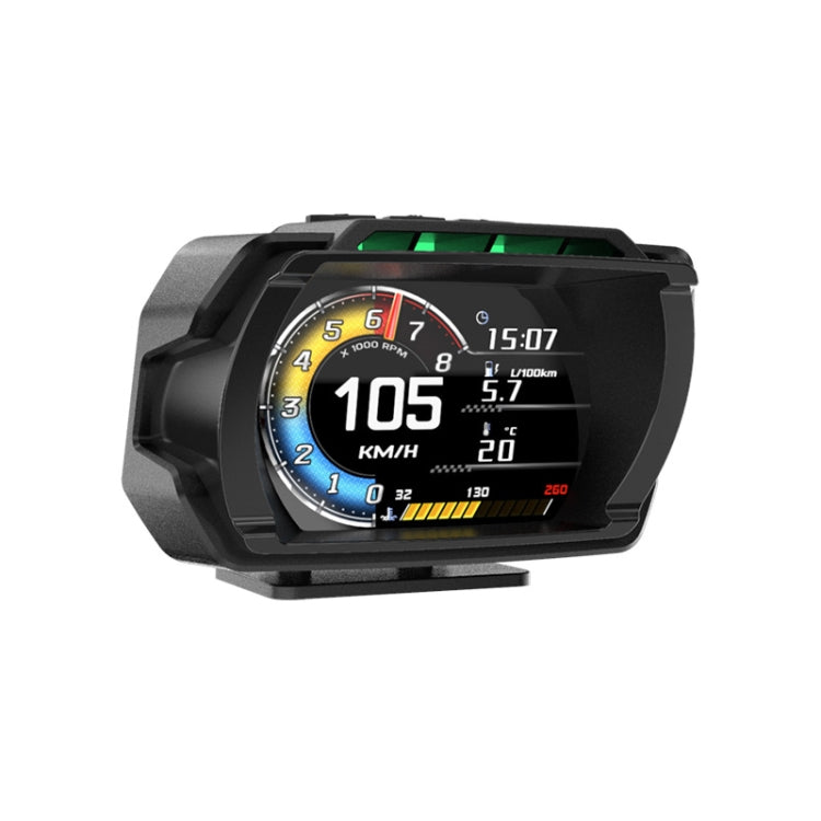 HUD Head-up Display OBD LCD Mileage Speedometer(Spanish Version) - Head Up Display System by buy2fix | Online Shopping UK | buy2fix